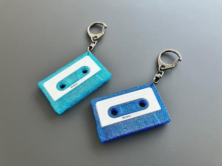 NFCチップ内蔵キーホルダー「MUSIC TOUCH」、グリッタ NFCチップ内蔵キーホルダー「MUSIC TOUCH」、グリッタ