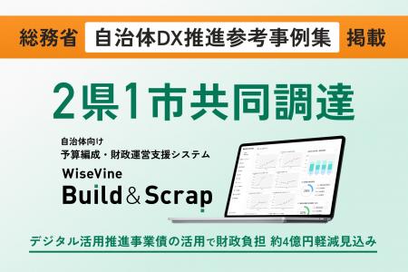 ワイズバイン、総務省「自治体DX推進参考事例集」に予 ワイズバイン、総務省「自治体DX推進参考事例集」に予