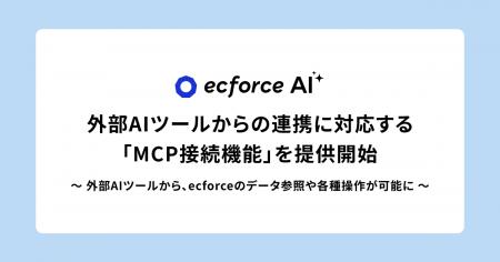 コマース事業に特化したAIエージェント「ecforce AI」 コマース事業に特化したAIエージェント「ecforce AI」