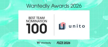Unito、「Wantedly Awards 2026」TEAM OF THE YEAR BE Unito、「Wantedly Awards 2026」TEAM OF THE YEAR BE