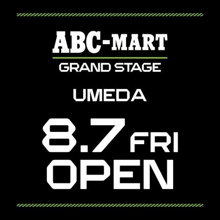 ABC-MART GRAND STAGE 梅田店2026年8月7日(金)リニ ABC-MART GRAND STAGE 梅田店2026年8月7日(金)リニ