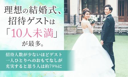 理想の結婚式、招待ゲストは「10人未満」が最多。招待
