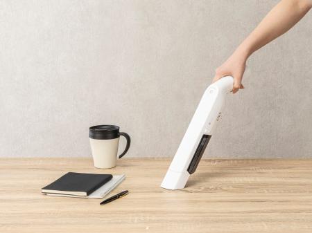 「ちょこっと掃除」をもっと手軽に。気づいた時にさっ 「ちょこっと掃除」をもっと手軽に。気づいた時にさっ