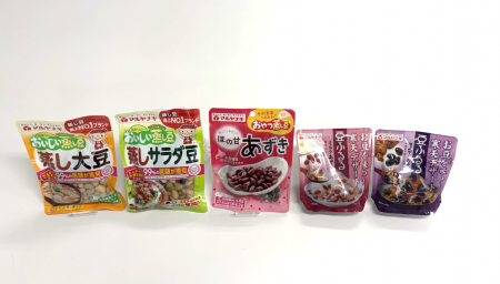 【被災地支援】蒸し豆や寒天ゼリーなど計1万2000個を 【被災地支援】蒸し豆や寒天ゼリーなど計1万2000個を
