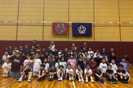【バンビシャス奈良】天理市でバスケットボール教室を