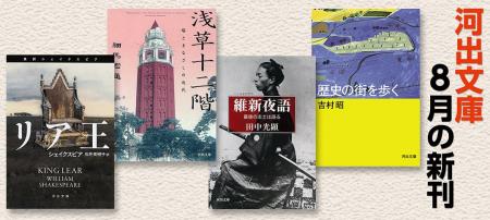 【河出文庫8月の新刊】シェイクスピア著/石井美樹子訳