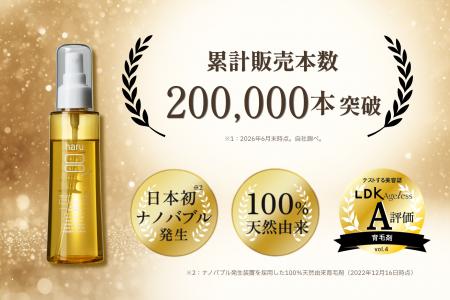 「育毛剤はまだ早い」を変えた!【haru】100%天然由 「育毛剤はまだ早い」を変えた!【haru】100%天然由