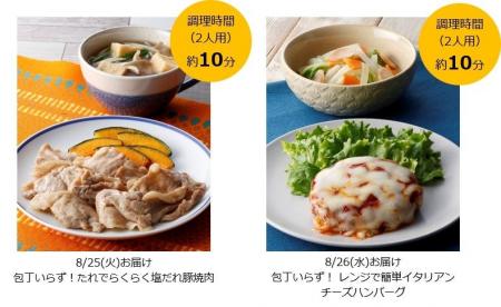 夏休みの夕食づくりをもっとラクにヨシケイ『毎日包丁 夏休みの夕食づくりをもっとラクにヨシケイ『毎日包丁