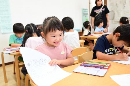 「えもじの子(仮)」が親子の会話のきっかけに 「えもじの子(仮)」が親子の会話のきっかけに