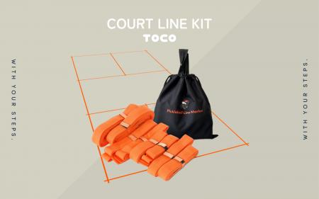 【TOCO】敷くだけで、その場がピックルボールコートに 【TOCO】敷くだけで、その場がピックルボールコートに