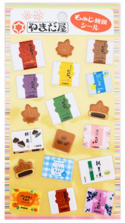 やまだ屋「もみじ饅頭ぷくぷくシール」8月10日発売夏 やまだ屋「もみじ饅頭ぷくぷくシール」8月10日発売夏