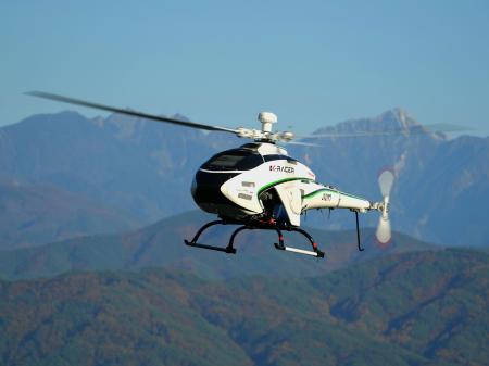 JDRONE、川崎重工の無人ヘリコプター「K-RACER」の実