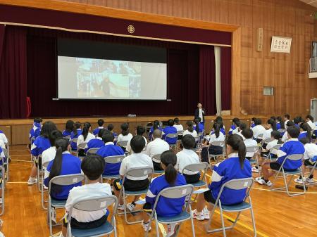 愛知県の愛西市立佐織西中学校で「認知症教育の出前授
