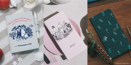 『ムーミン』の言葉と挿絵を掲載した「ほぼ日手帳week