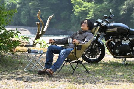 【新商品】バイクに積める大人気アウトドアチェアに待