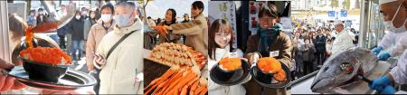 累計295万人来場!日本最大級の魚介グルメフェス 2年 累計295万人来場!日本最大級の魚介グルメフェス 2年