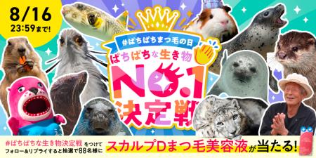 8月8日「ぱちぱちまつ毛の日」に異色コラボが実現！！