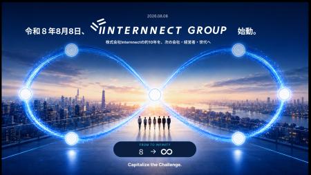 Internnect Group株式会社、令和8年8月8日に設立