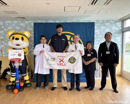 【B.Hope X YELL 】#10 竹内選手、獨協医科大学病院小