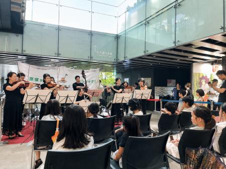 「こども音楽食堂」原宿で3日間開催。オーケストラが