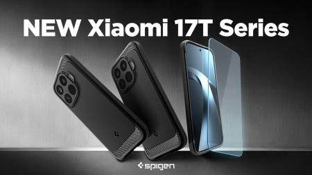 【Spigen】新発売!Xiaomi 17Tシリーズの専用ケースと 【Spigen】新発売!Xiaomi 17Tシリーズの専用ケースと