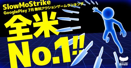 ハイパーカジュアルゲーム『Slow Mo Strike』が、Goog