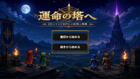 『運命の塔へ』Google Playにて正式配信開始