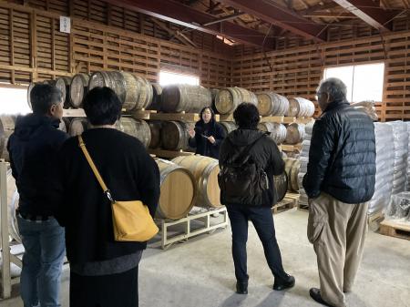 余市に約90年ぶりに誕生した蒸溜所で、ウイスキー「1