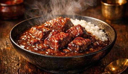 松永牧場銀座本店が「松永和牛カレー」の販売を開始。