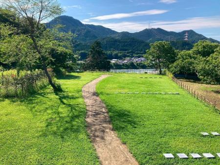 【岐阜県 美濃市】清流長良川を望む里山公園型の樹木