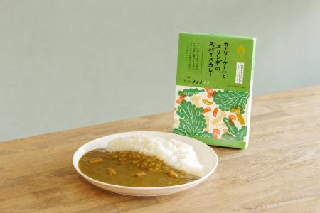 「カーリーケールとエリンギのスパイスカレー」新発売