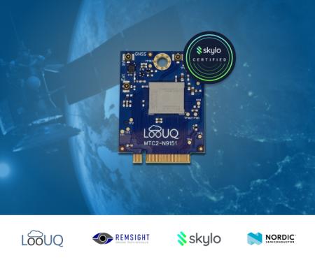 NordicのnRF9151、Skylo認証により衛星・セルラー対応 NordicのnRF9151、Skylo認証により衛星・セルラー対応