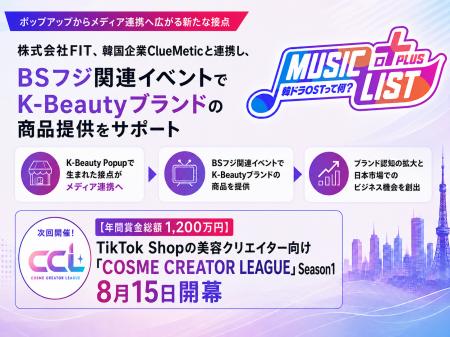 【BSフジ×K-Beauty】韓ドラOST特集の関連イベントに、
