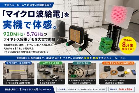 「マイクロ波給電」を実機で体感。920MHz・5.7GHzのワ