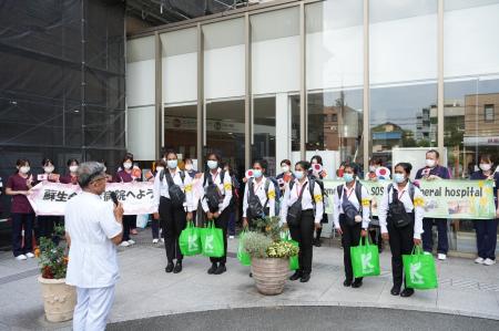 蘇生会総合病院、スリランカ人技能実習生6名を受け入 蘇生会総合病院、スリランカ人技能実習生6名を受け入