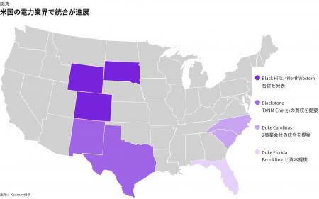 データセンター誘致で電力会社の再編加速、500MW超の データセンター誘致で電力会社の再編加速、500MW超の