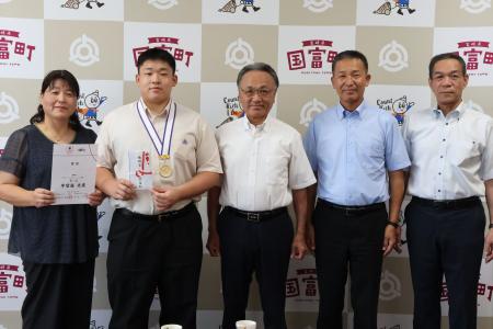 【宮崎県国富町】宇留島光慶選手（宮崎工業高校3年）