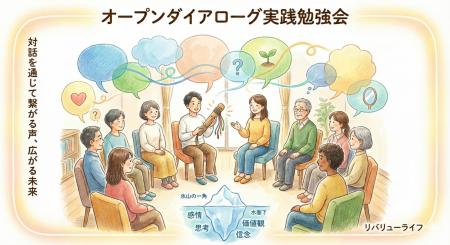 対人支援職のための対話実践の場「きききり・はなしき
