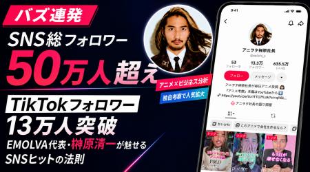 【バズ連発】TikTokフォロワー13万人突破！「アニメで