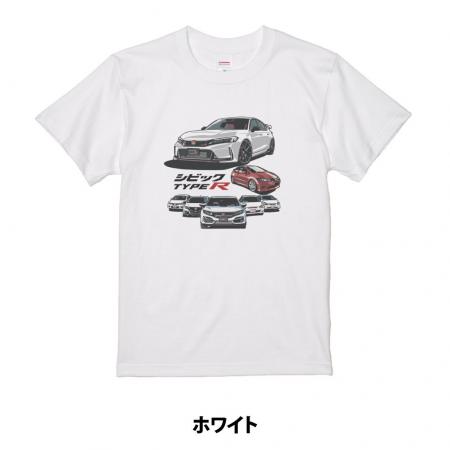 Honda シビックTYPE Rの系譜を一枚に。歴代モデルを描 Honda シビックTYPE Rの系譜を一枚に。歴代モデルを描
