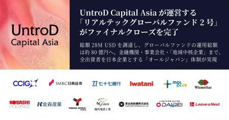 UntroD Capital Asia、「リアルテックグローバルファ