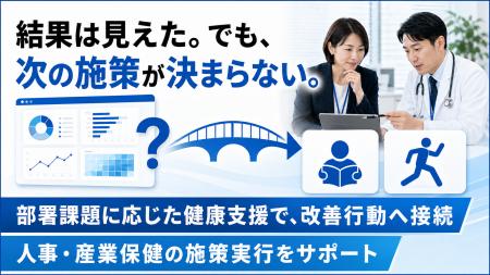 【ストレスチェック後の施策不足に対応】集団分析後の