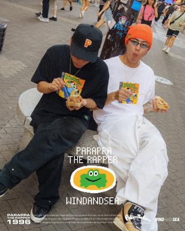 PaRappa the Rapper 30周年を記念して、WIND AND SEA