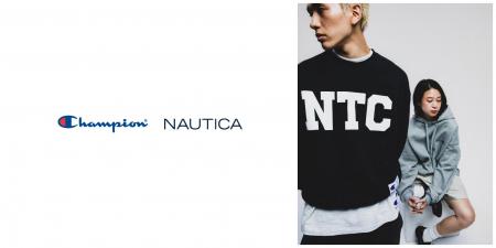 NAUTICAとChampionのコラボレーションアイテムが登場