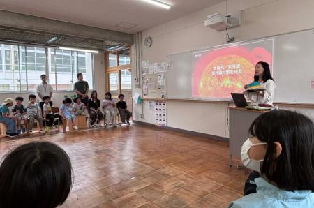 自然の中で「生きる力」を育む学校へ、紫外線対策を届