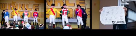 TCK所属騎手によるチャリティーオークションを10月4日