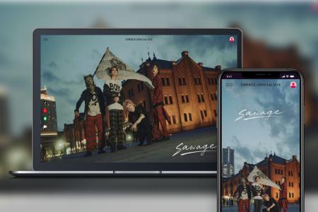 「Bitfan」にて、ダンス＆ボーカルグループ・SAWAGEの