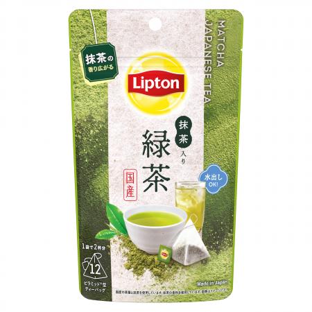 リプトンから抹茶香る本格緑茶が誕生！　挽きたてのよ