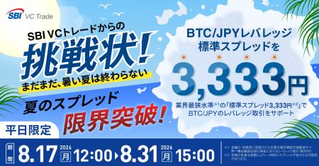 SBI VCトレードからの挑戦状!BTC/JPYレバレッジの標 SBI VCトレードからの挑戦状!BTC/JPYレバレッジの標