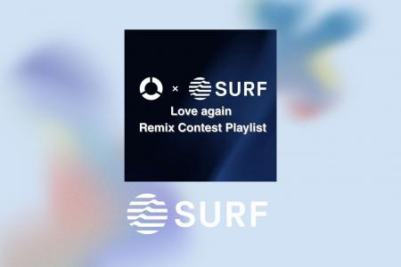 SURF Musicから、globe「Love again」公式リミックス